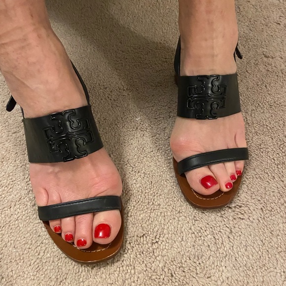 Tory Burch Heeled Block Sandal - Picture 7 of 7